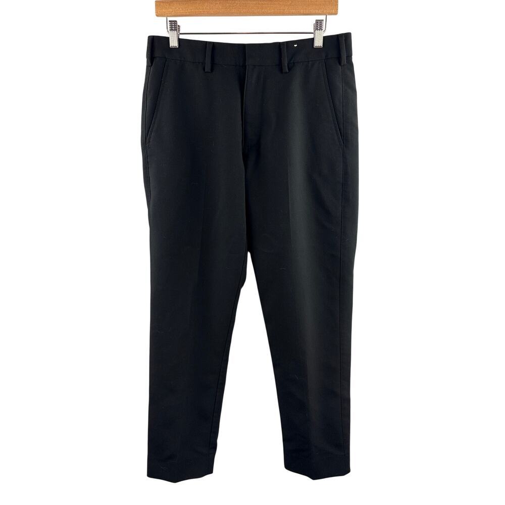 Men’s Abercrombie & Fitch Size 31/30 Black Pleated Slacks